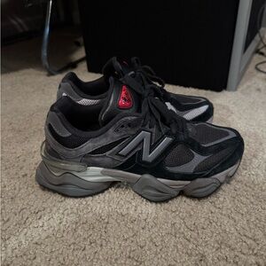 New Balance Black and Gray 9060 Shoes